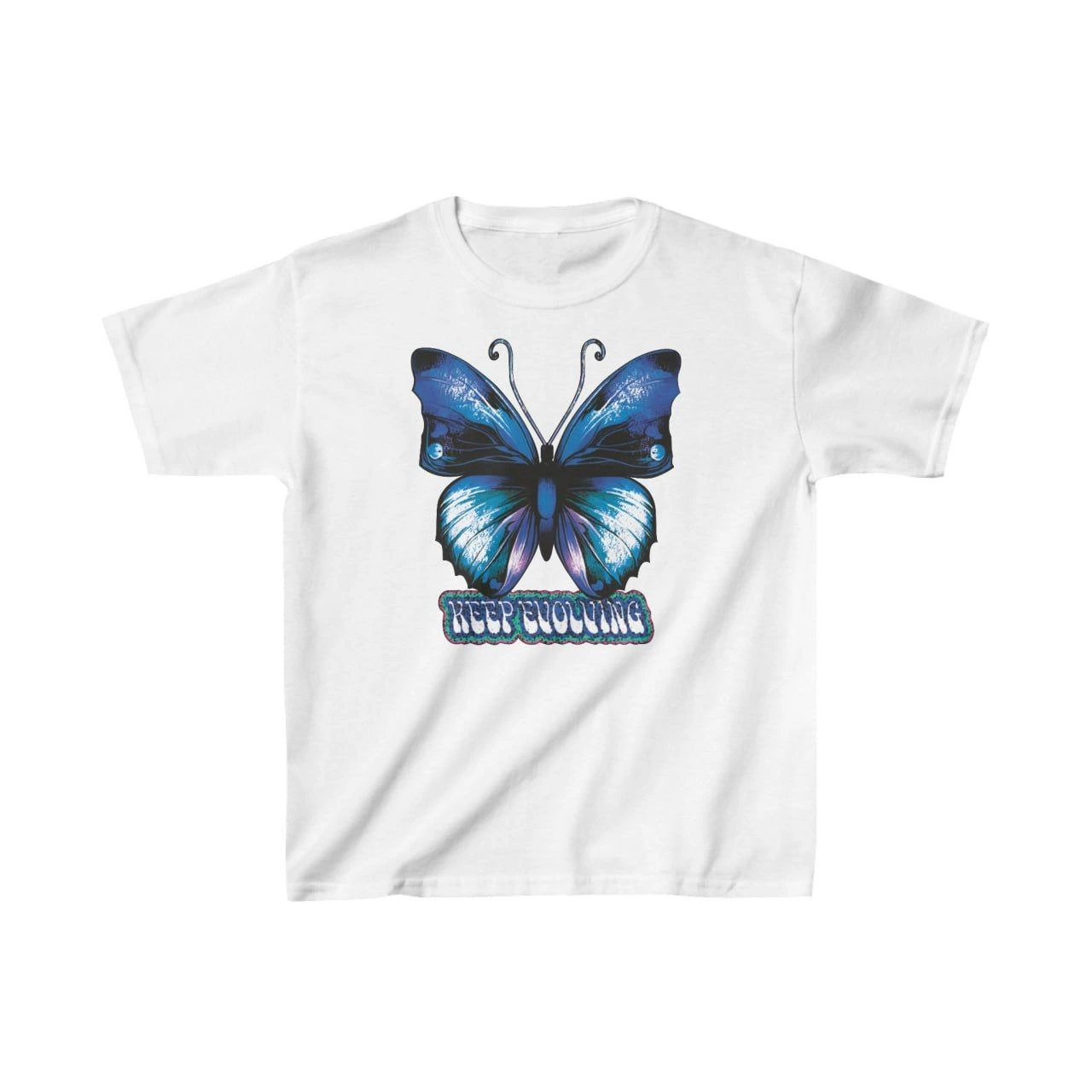 Çocuk Baskılı T-Shirt - Beyaz