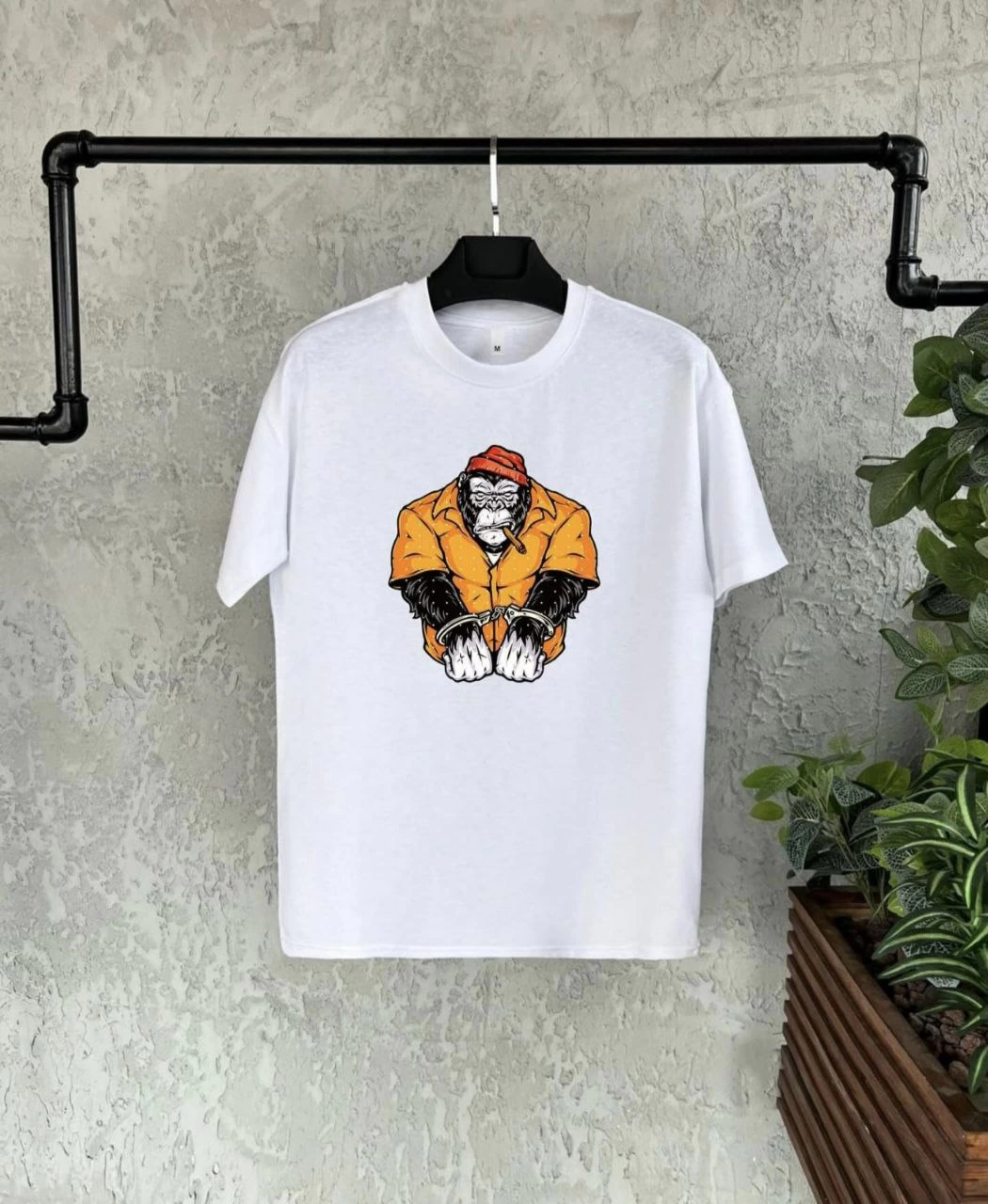 Çocuk Baskılı T-Shirt - Beyaz