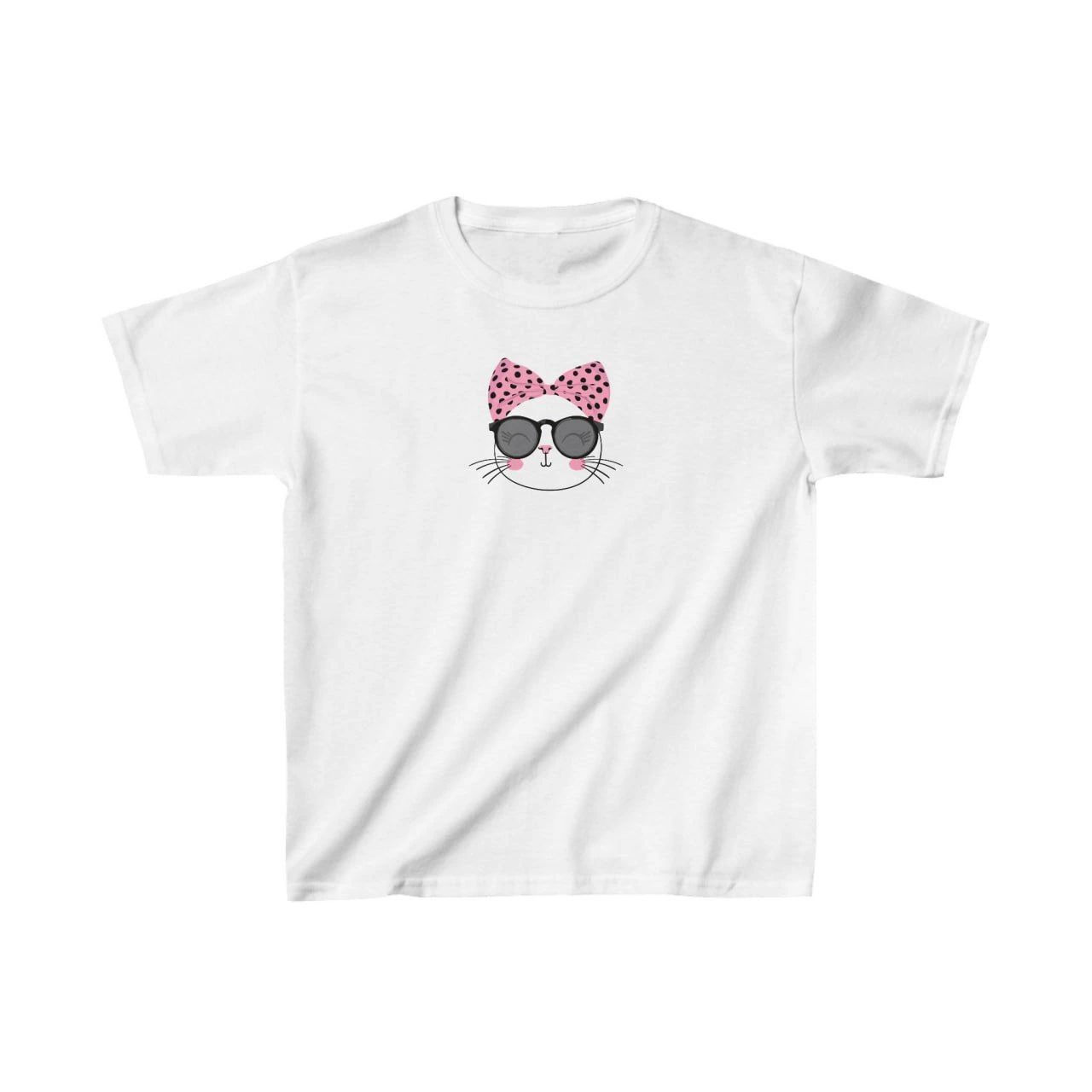 Çocuk Baskılı T-Shirt - Beyaz