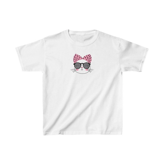 Çocuk Baskılı T-Shirt - Beyaz