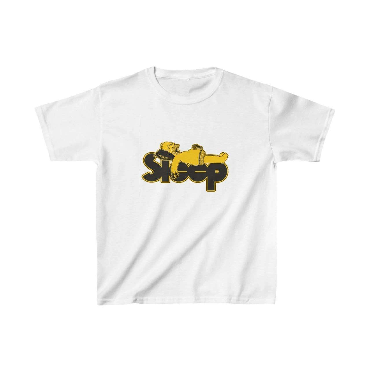Çocuk Baskılı T-Shirt - Beyaz