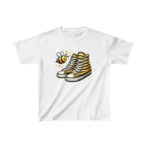 Çocuk Baskılı T-Shirt - Beyaz