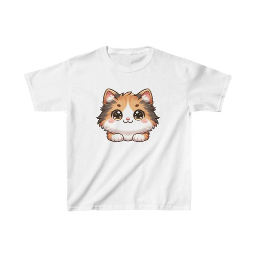 Çocuk Baskılı T-Shirt - Beyaz