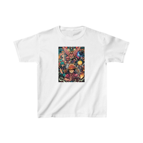 Çocuk Baskılı T-Shirt - Beyaz