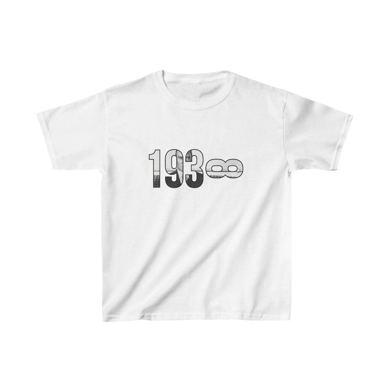 Çocuk Baskılı T-Shirt - Beyaz