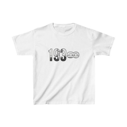 Çocuk Baskılı T-Shirt - Beyaz
