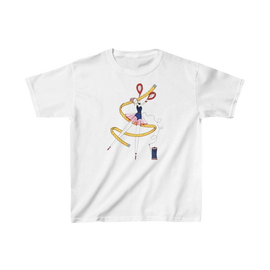 Çocuk Baskılı T-Shirt - Beyaz