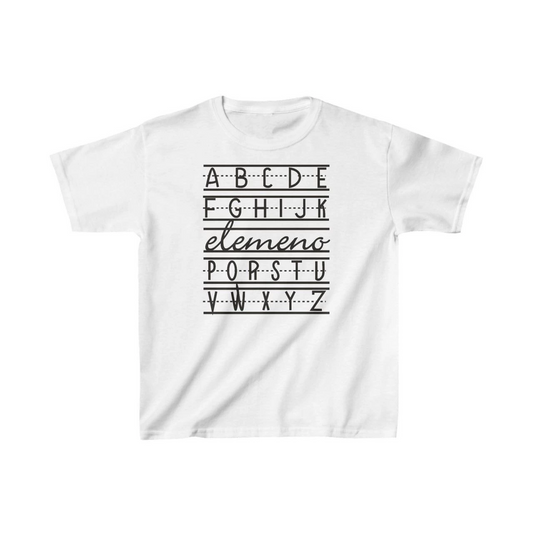 Çocuk Baskılı T-Shirt - Beyaz