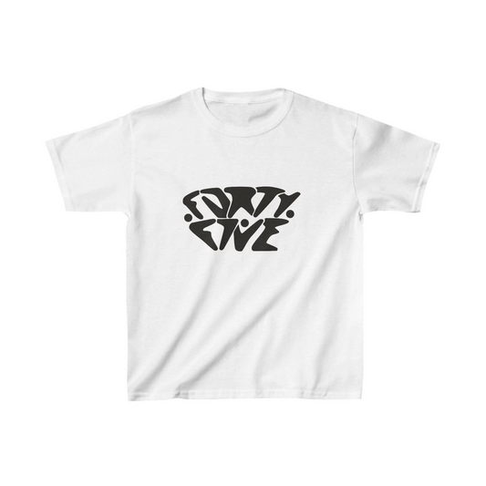 Çocuk Baskılı T-Shirt - Beyaz
