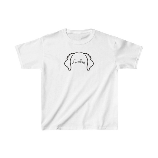 Çocuk Baskılı T-Shirt - Beyaz