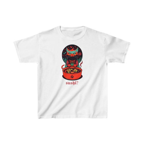 Çocuk Baskılı T-Shirt - Beyaz