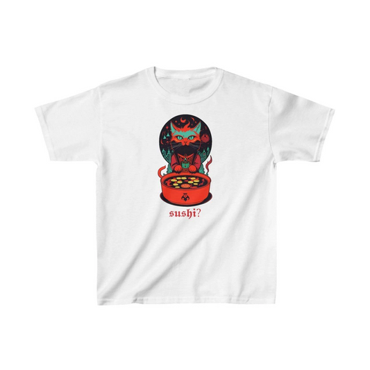 Çocuk Baskılı T-Shirt - Beyaz