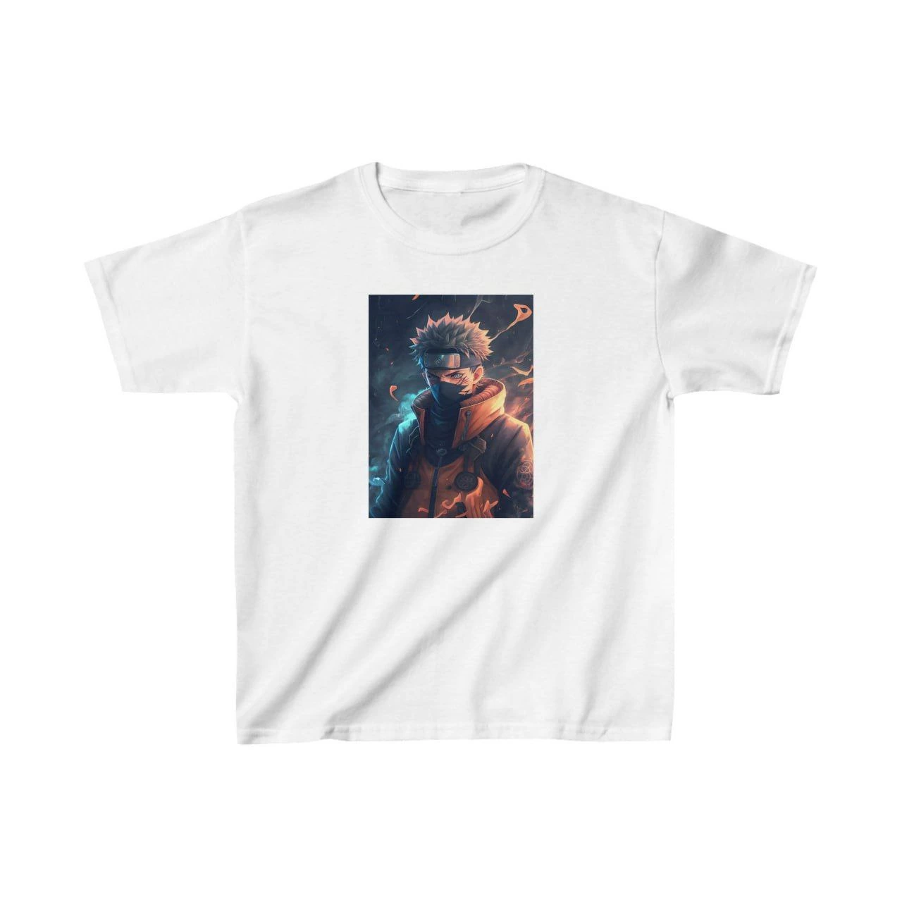 Çocuk Baskılı T-Shirt - Beyaz
