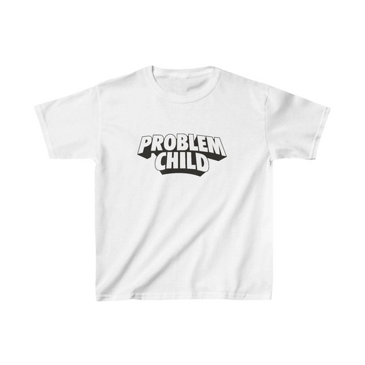 Çocuk Baskılı T-Shirt - Beyaz
