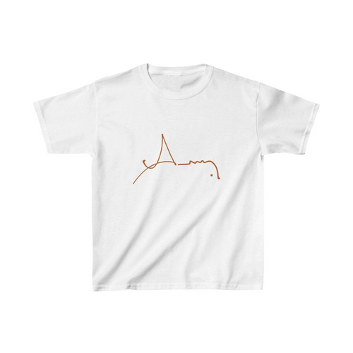 Çocuk Baskılı T-Shirt - Beyaz