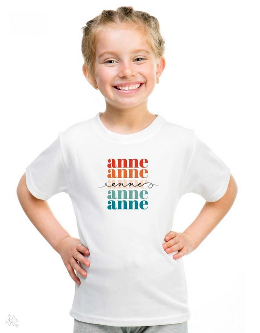 Çocuk Baskılı T-Shirt - Beyaz
