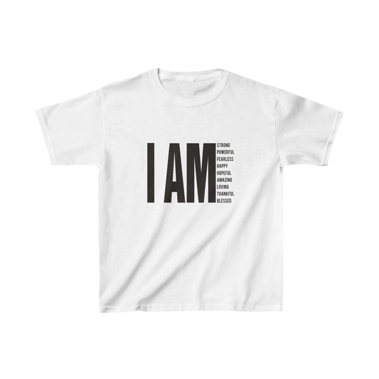 Çocuk Baskılı T-Shirt - Beyaz