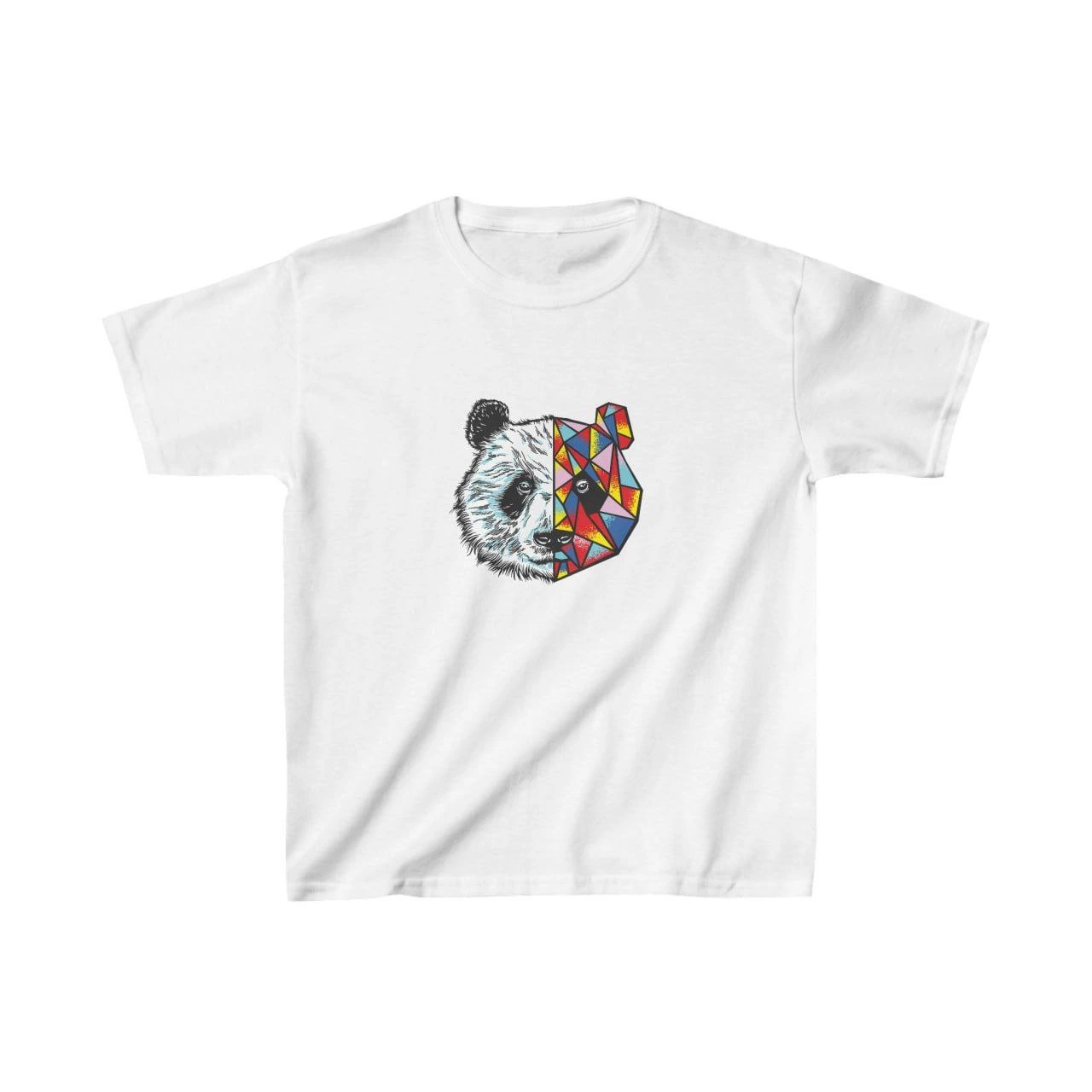 Çocuk Baskılı T-Shirt - Beyaz