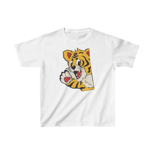 Çocuk Baskılı T-Shirt - Beyaz