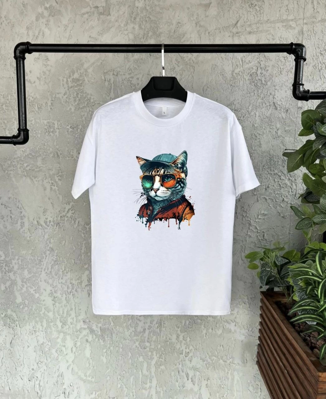 Çocuk Baskılı T-Shirt - Beyaz