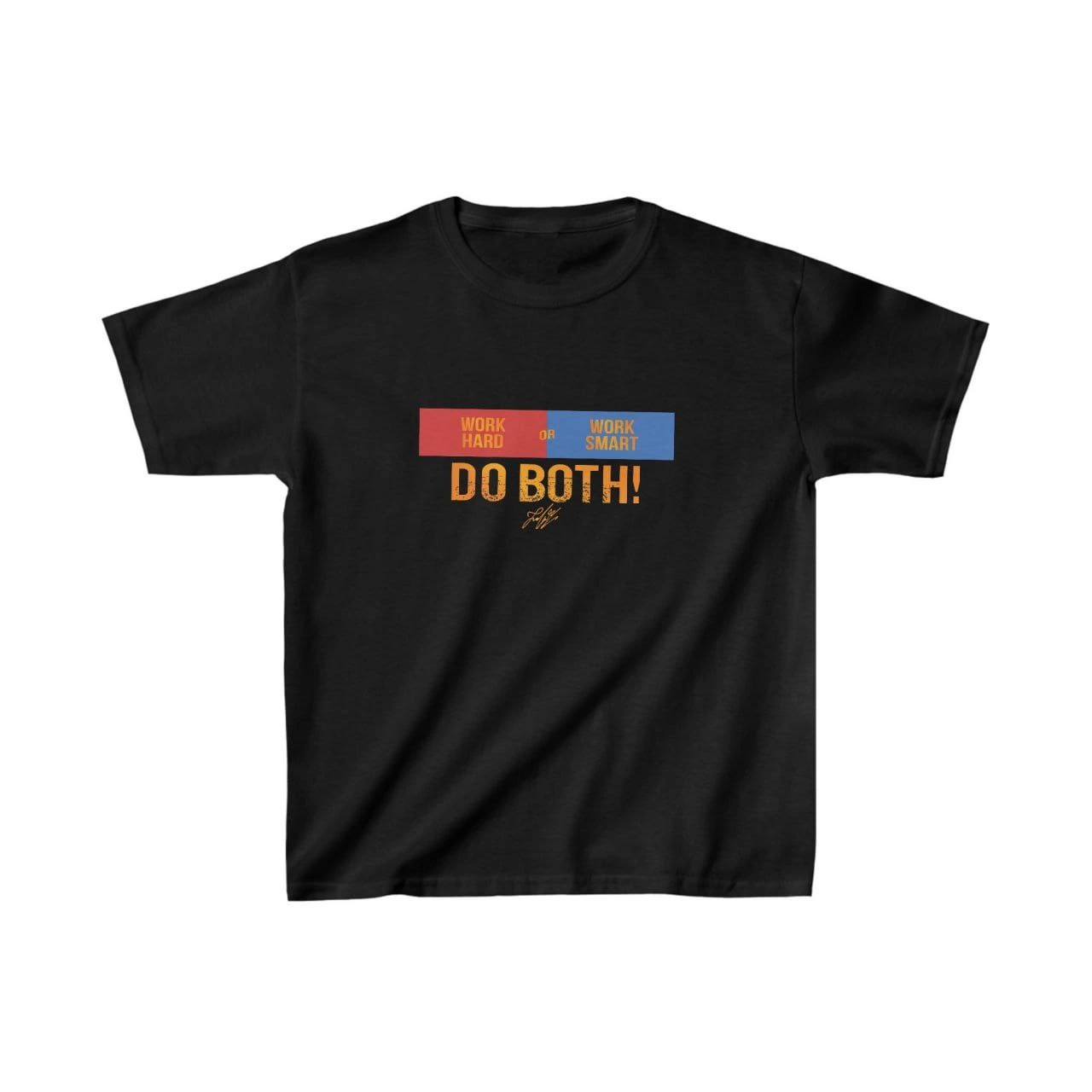 Baskılı T-Shirt - Siyah -