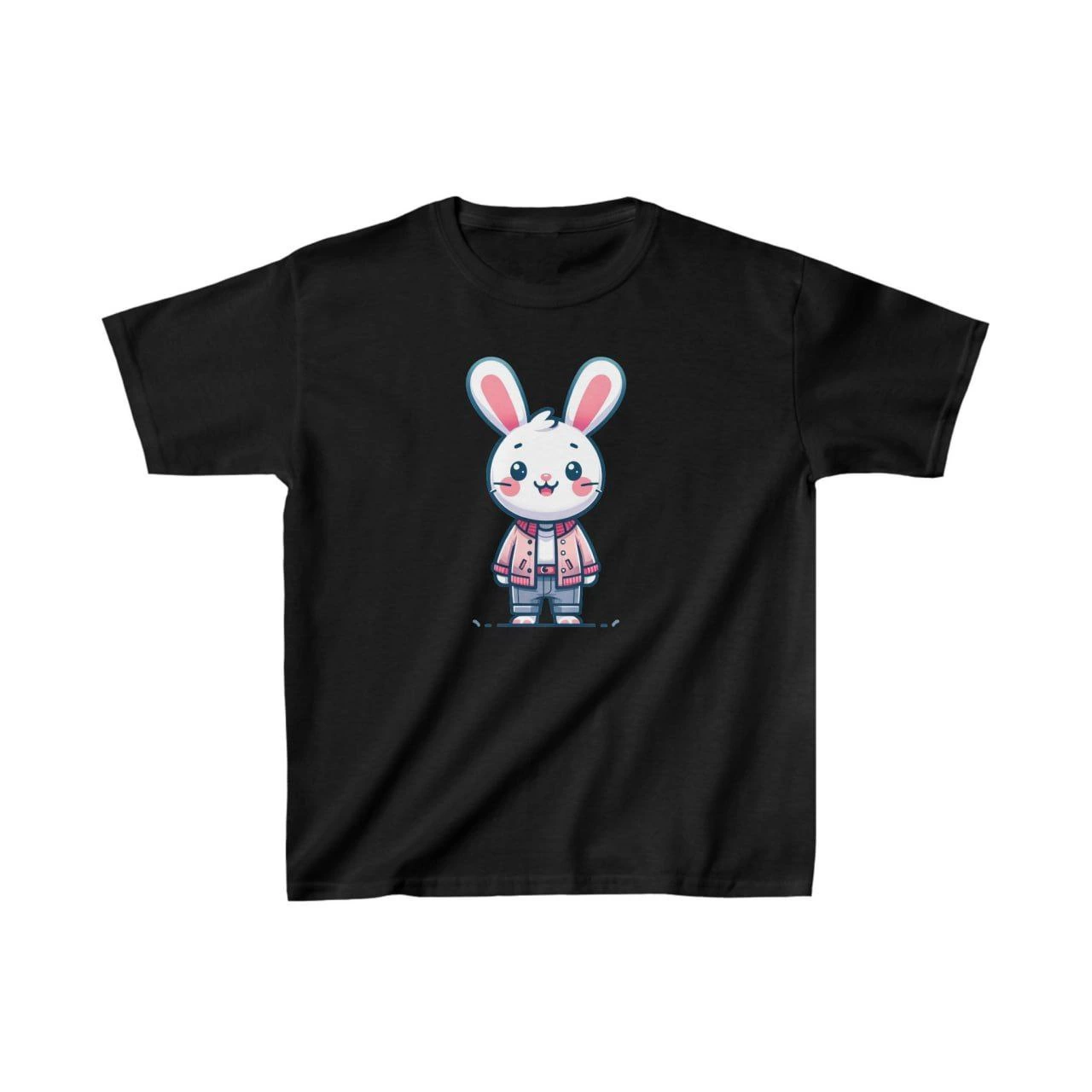 Baskılı T-Shirt - Siyah -