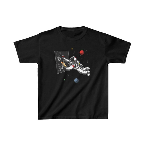 Baskılı T-Shirt - Siyah -