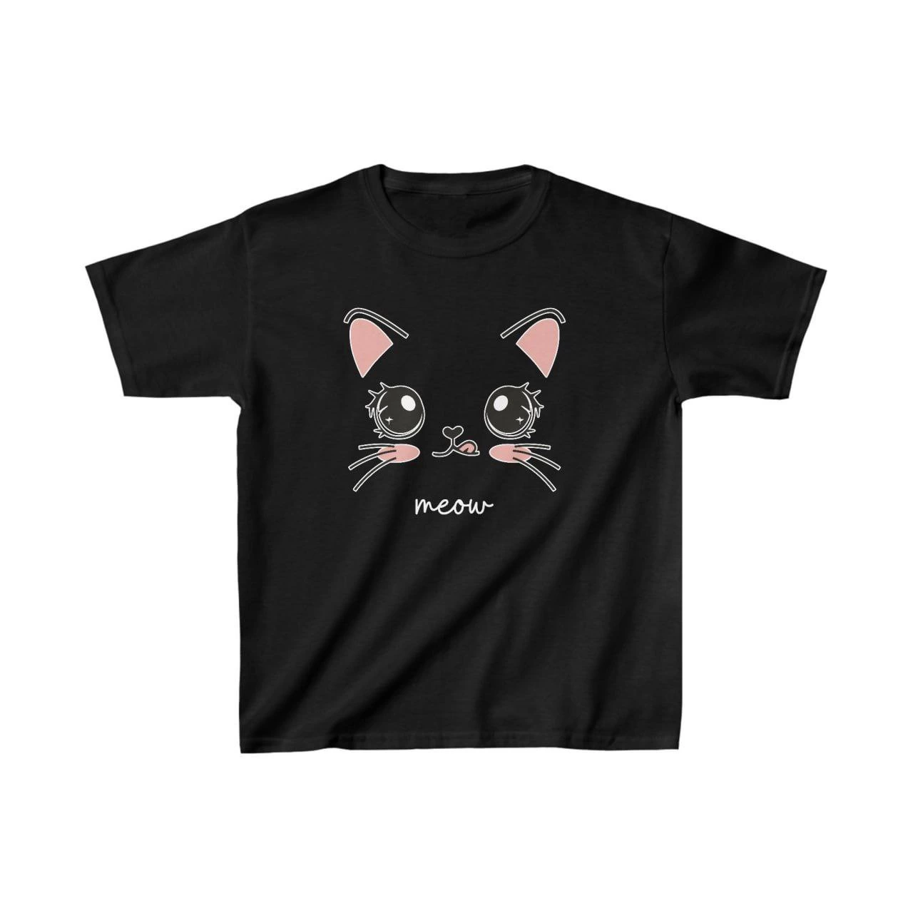 Baskılı T-Shirt - Siyah -