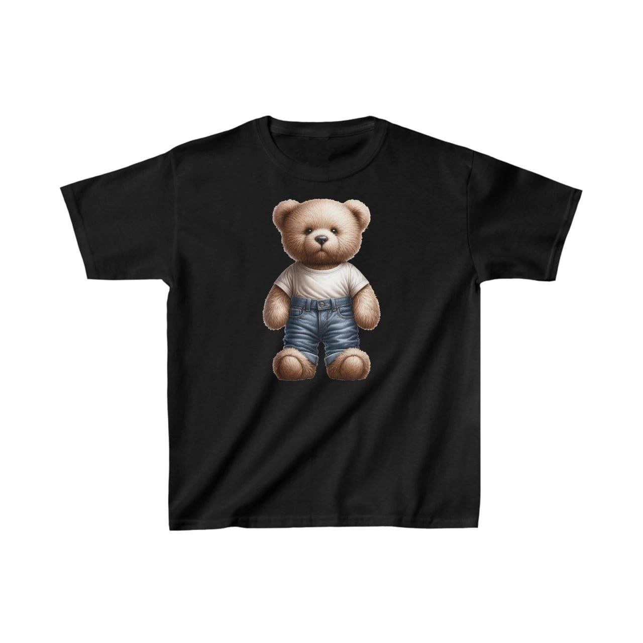 Baskılı T-Shirt - Siyah -