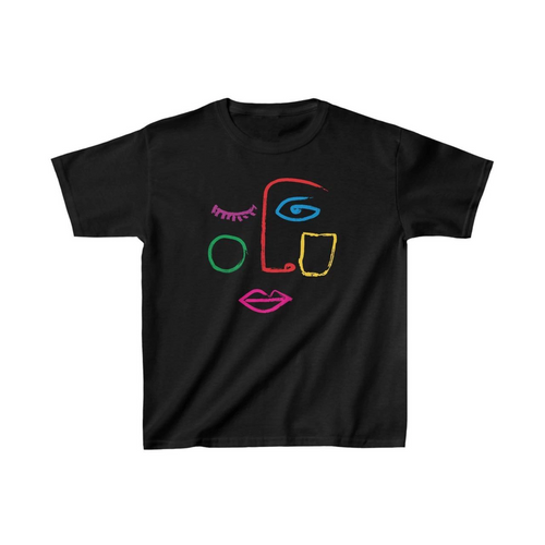 Baskılı T-Shirt - Siyah -