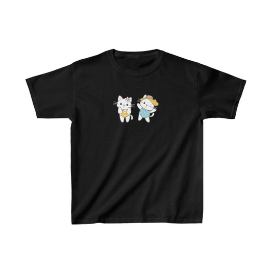 Baskılı T-Shirt - Siyah -
