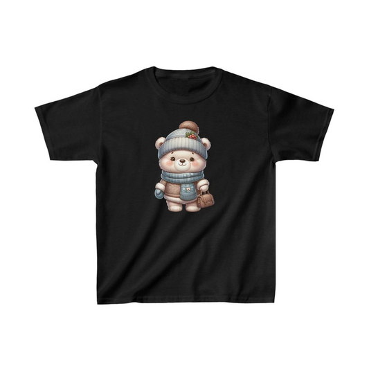 Baskılı T-Shirt - Siyah -