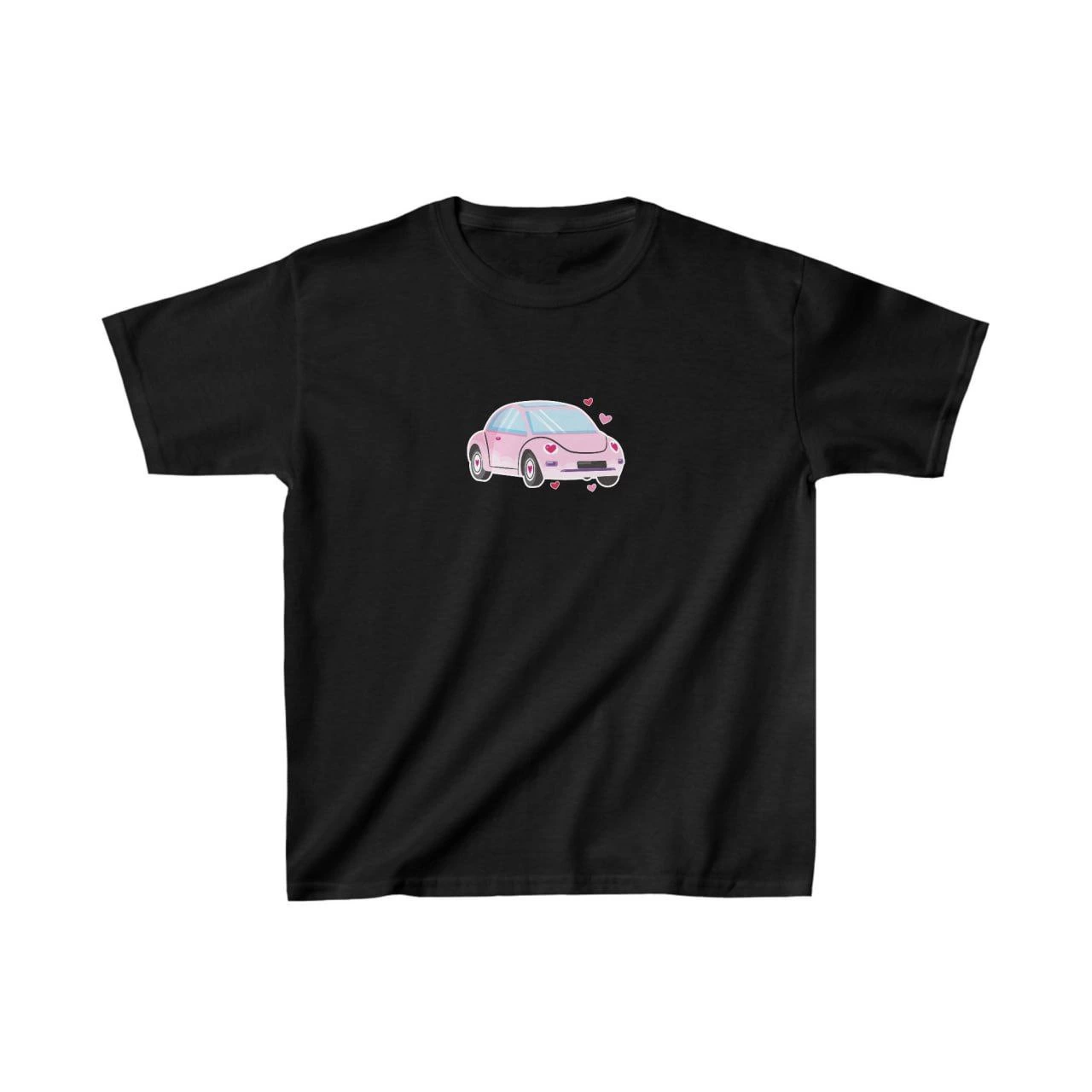 Baskılı T-Shirt - Siyah -