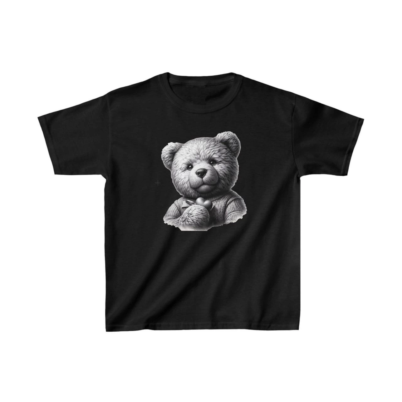 Baskılı T-Shirt - Siyah -