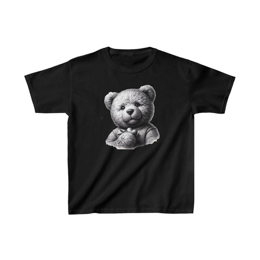 Baskılı T-Shirt - Siyah -