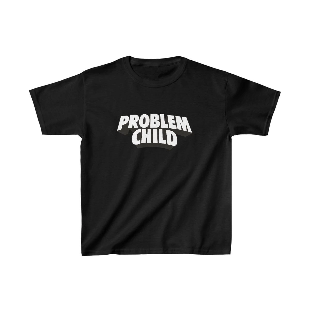 Baskılı T-Shirt - Siyah -