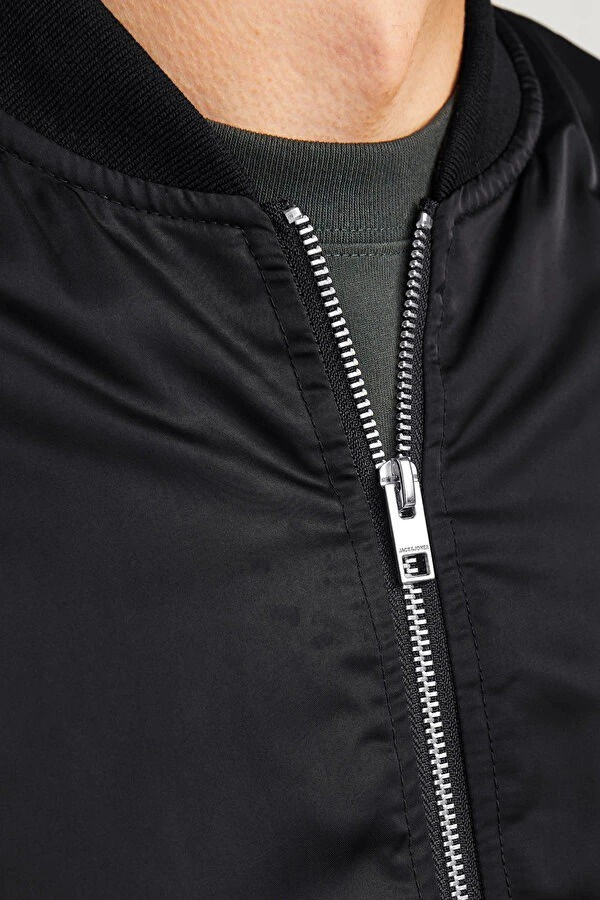 Siyah Bomber Mont  Siyah -