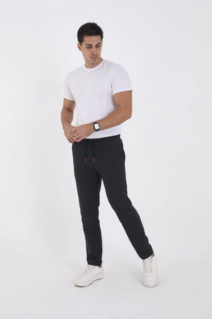 Üç İplik Basic Eşofman Pantolon - Antrasit