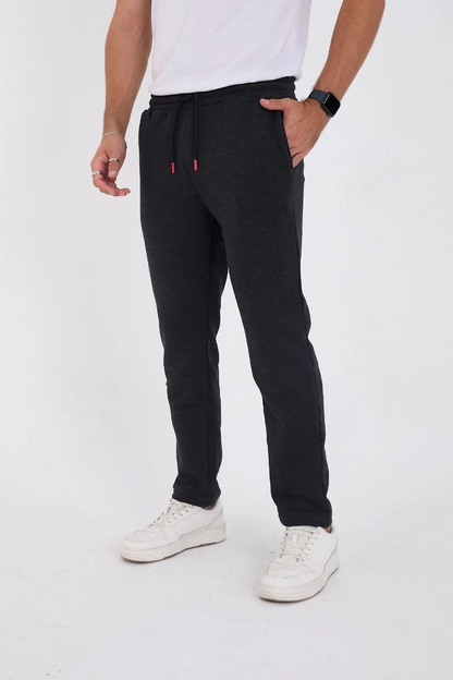 Üç İplik Basic Eşofman Pantolon - Antrasit
