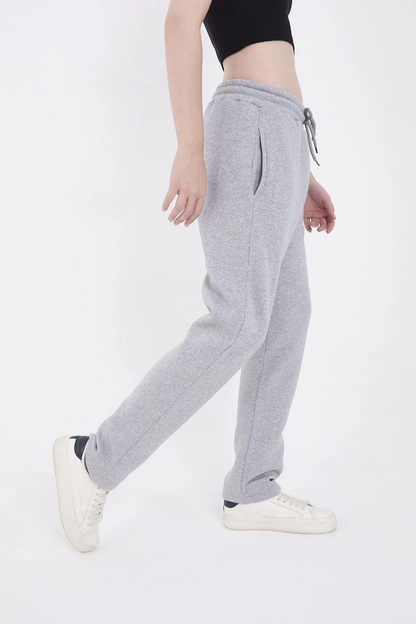 Üç İplik Basic Eşofman Pantolon - Gri