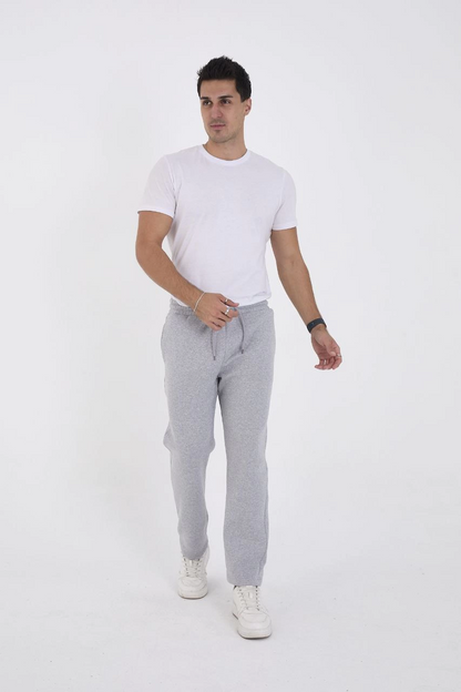 Üç İplik Basic Eşofman Pantolon - Gri
